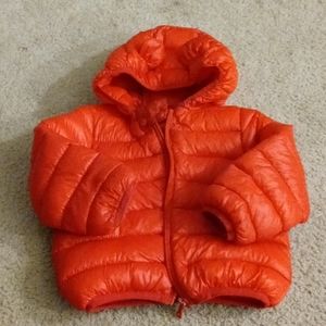 Red Baby Puffer Coat